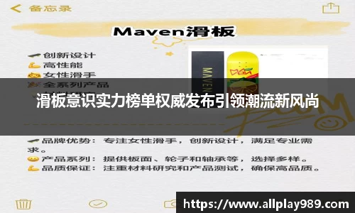 滑板意识实力榜单权威发布引领潮流新风尚